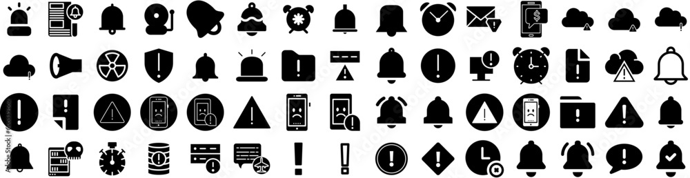 Set Of Alert Icons Isolated Silhouette Solid Icon With Alert, Security, Danger, Illustration, Safety, Icon, Attention Infographic Simple Vector Illustration Logo Set Of Alert Icons Isolated Silhouette Solid Icon With Alert, Security, Danger, Illustration, Safety, Icon, Attention Infographic Simple Vector Illustration Logo