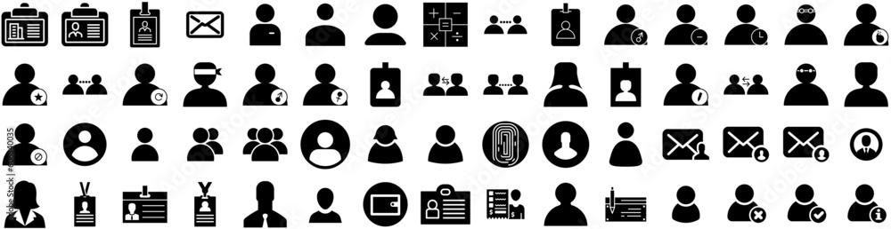 Set Of Account Icons Isolated Silhouette Solid Icon With Finance, Concept, People, Business, Background, Account, Technology Infographic Simple Vector Illustration Logo Set Of Account Icons Isolated Silhouette Solid Icon With Finance, Concept, People, Business, Background, Account, Technology Infographic Simple Vector Illustration Logo