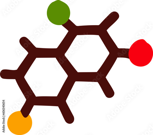 Education School Molecule Model