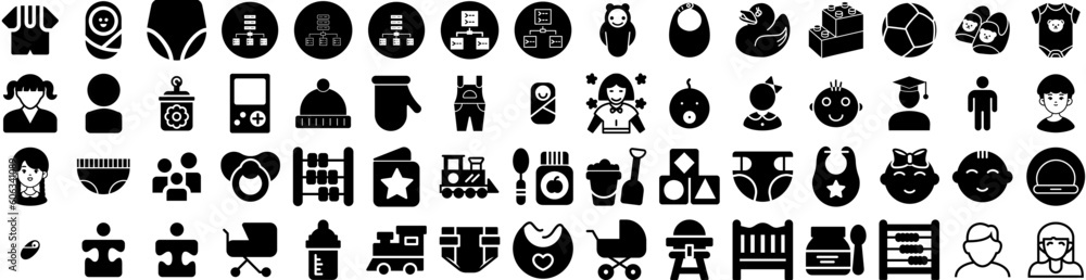 Set Of Child Icons Isolated Silhouette Solid Icon With Fun, Kid, Boy, Girl, Happy, Childhood, Child Infographic Simple Vector Illustration Logo Set Of Child Icons Isolated Silhouette Solid Icon With Fun, Kid, Boy, Girl, Happy, Childhood, Child Infographic Simple Vector Illustration Logo