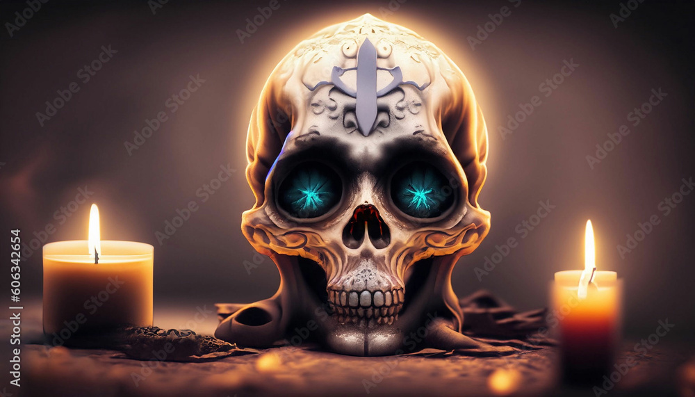 The flaming skull screams epic The flaming skull screams epic