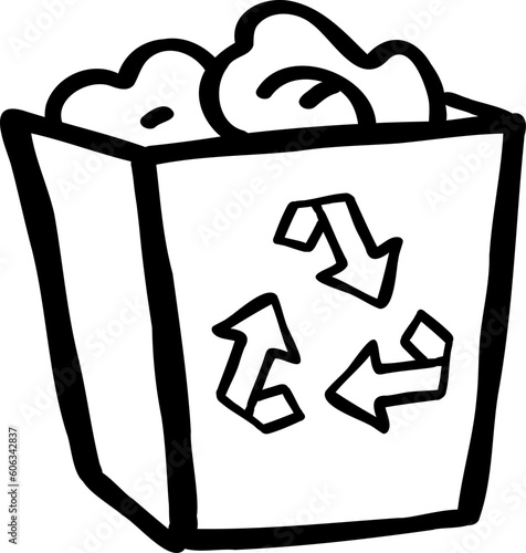 Doodle Recycle Bin