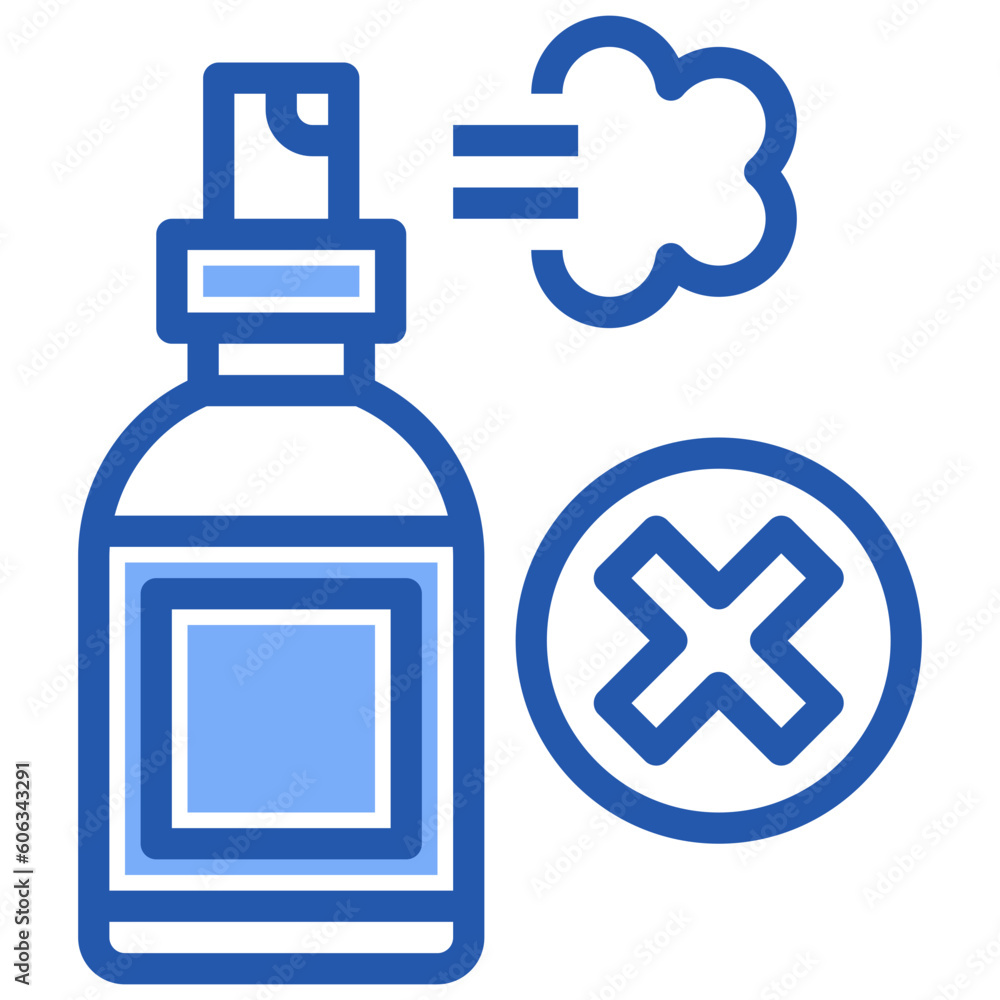 no perfume line icon,linear,outline,graphic,illustration no perfume line icon,linear,outline,graphic,illustration
