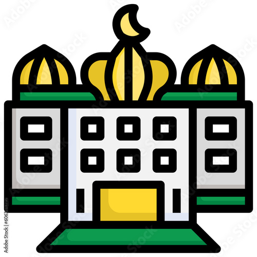 hotel filled outline icon,linear,outline,graphic,illustration