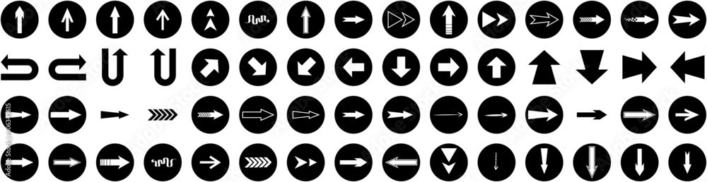 Set Of Arrows Icons Isolated Silhouette Solid Icon With Symbol, Arrow, Design, Sign, Collection, Vector, Set Infographic Simple Vector Illustration Logo Set Of Arrows Icons Isolated Silhouette Solid Icon With Symbol, Arrow, Design, Sign, Collection, Vector, Set Infographic Simple Vector Illustration Logo
