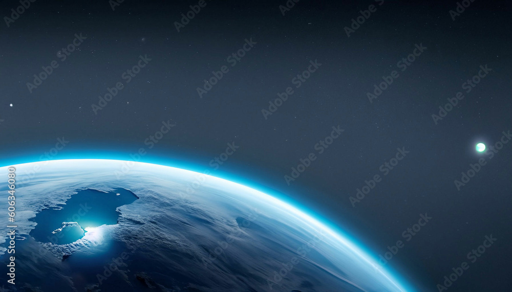 blue earth seen from the moon surface blue earth seen from the moon surface
