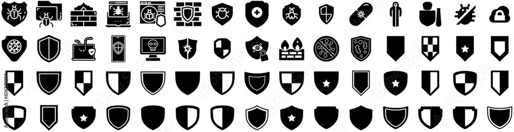 Set Of Antivirus Icons Isolated Silhouette Solid Icon With Safety, Internet, Antivirus, Privacy, Security, Digital, Technology Infographic Simple Vector Illustration Logo Set Of Antivirus Icons Isolated Silhouette Solid Icon With Safety, Internet, Antivirus, Privacy, Security, Digital, Technology Infographic Simple Vector Illustration Logo
