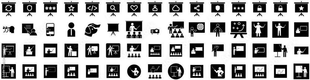Set Of Teaching Icons Isolated Silhouette Solid Icon With Class, Teaching, Lesson, Teacher, Student, School, Education Infographic Simple Vector Illustration Logo Set Of Teaching Icons Isolated Silhouette Solid Icon With Class, Teaching, Lesson, Teacher, Student, School, Education Infographic Simple Vector Illustration Logo