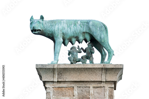 Canvas Print Romulus and Remus, the Capitoline Wolf