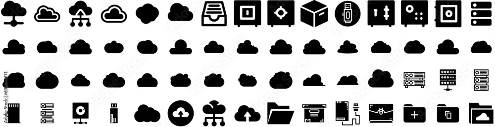 Set Of Storage Icons Isolated Silhouette Solid Icon With Container, Business, Unit, Storage, Technology, System, Industrial Infographic Simple Vector Illustration Logo Set Of Storage Icons Isolated Silhouette Solid Icon With Container, Business, Unit, Storage, Technology, System, Industrial Infographic Simple Vector Illustration Logo