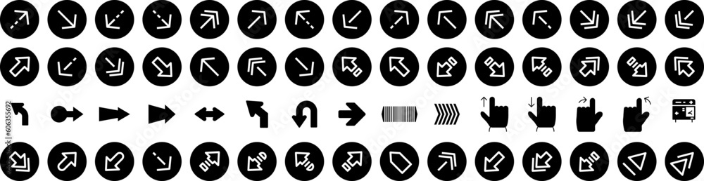 Set Of Arrow Icons Isolated Silhouette Solid Icon With Collection, Arrow, Symbol, Vector, Sign, Design, Set Infographic Simple Vector Illustration Logo Set Of Arrow Icons Isolated Silhouette Solid Icon With Collection, Arrow, Symbol, Vector, Sign, Design, Set Infographic Simple Vector Illustration Logo