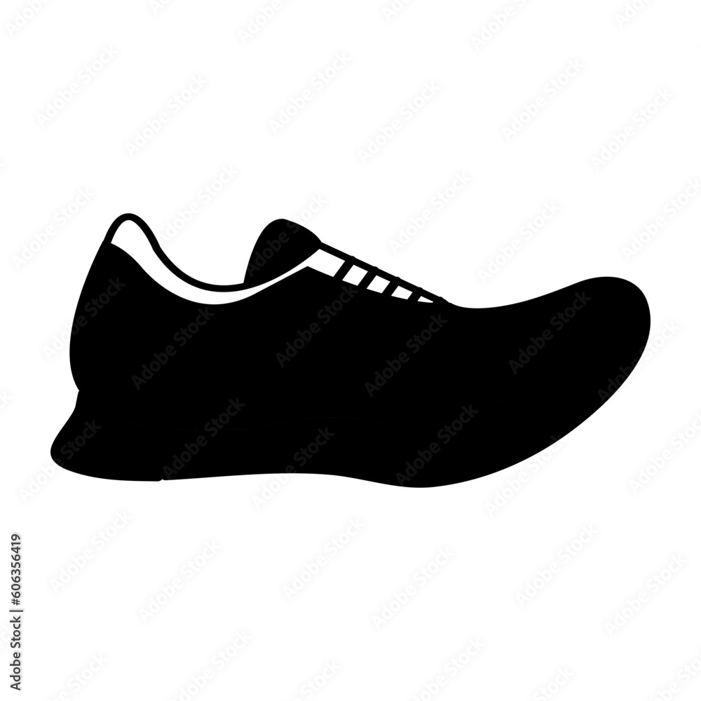 shoe icon design template vector
