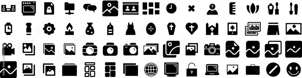 Set Of Images Icons Isolated Silhouette Solid Icon With Picture, Web, Frame, Design, Image, Vector, Photo Infographic Simple Vector Illustration Logo Set Of Images Icons Isolated Silhouette Solid Icon With Picture, Web, Frame, Design, Image, Vector, Photo Infographic Simple Vector Illustration Logo