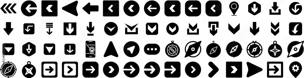 Set Of Navigation Icons Isolated Silhouette Solid Icon With Gps, Map, Technology, Road, Compass, Travel, Navigation Infographic Simple Vector Illustration Logo Set Of Navigation Icons Isolated Silhouette Solid Icon With Gps, Map, Technology, Road, Compass, Travel, Navigation Infographic Simple Vector Illustration Logo