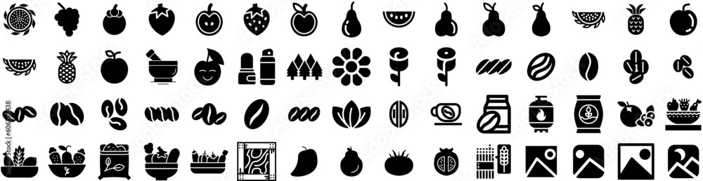 Set Of Natural Icons Isolated Silhouette Solid Icon With Green, Background, Nature, Summer, Beautiful, Outdoor, Natural Infographic Simple Vector Illustration Logo Set Of Natural Icons Isolated Silhouette Solid Icon With Green, Background, Nature, Summer, Beautiful, Outdoor, Natural Infographic Simple Vector Illustration Logo