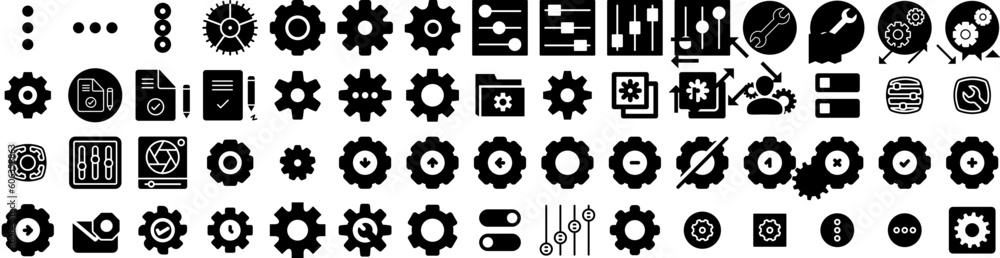 Set Of Preferences Icons Isolated Silhouette Solid Icon With Technology, Icon, Business, Concept, Vector, Symbol, Service Infographic Simple Vector Illustration Logo Set Of Preferences Icons Isolated Silhouette Solid Icon With Technology, Icon, Business, Concept, Vector, Symbol, Service Infographic Simple Vector Illustration Logo