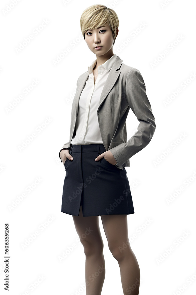 女性の会社員、female office worker(generative ai) 女性の会社員、female office worker(generative ai)