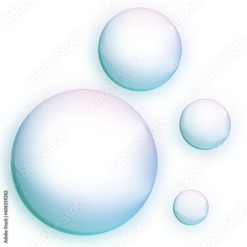 soap bubbles isolated on white background PNG bubble_
