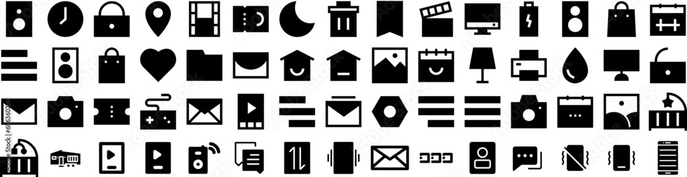 Set Of Mobile Icons Isolated Silhouette Solid Icon With Isolated, Cellphone, Mobile, Screen, Mockup, Smartphone, Phone Infographic Simple Vector Illustration Logo Set Of Mobile Icons Isolated Silhouette Solid Icon With Isolated, Cellphone, Mobile, Screen, Mockup, Smartphone, Phone Infographic Simple Vector Illustration Logo