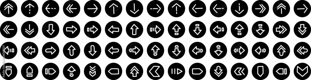 Set Of Arrow Icons Isolated Silhouette Solid Icon With Arrow, Collection, Set, Sign, Vector, Design, Symbol Infographic Simple Vector Illustration Logo Set Of Arrow Icons Isolated Silhouette Solid Icon With Arrow, Collection, Set, Sign, Vector, Design, Symbol Infographic Simple Vector Illustration Logo