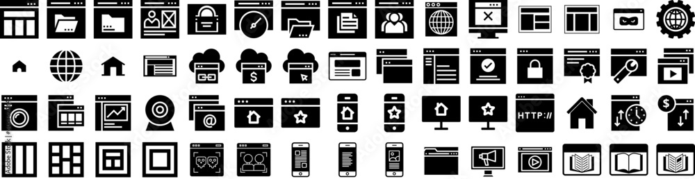 Set Of Website Icons Isolated Silhouette Solid Icon With Site, Vector, Network, Website, Web, Internet, Illustration Infographic Simple Vector Illustration Logo Set Of Website Icons Isolated Silhouette Solid Icon With Site, Vector, Network, Website, Web, Internet, Illustration Infographic Simple Vector Illustration Logo