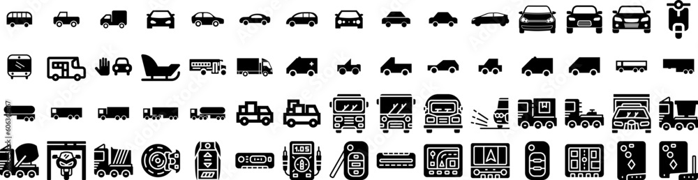 Set Of Vehicle Icons Isolated Silhouette Solid Icon With Auto, Car, Power, Vehicle, Transport, Technology, Battery Infographic Simple Vector Illustration Logo Set Of Vehicle Icons Isolated Silhouette Solid Icon With Auto, Car, Power, Vehicle, Transport, Technology, Battery Infographic Simple Vector Illustration Logo