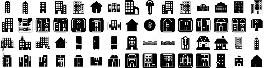 Set Of Apartment Icons Isolated Silhouette Solid Icon With Apartment, Modern, Home, Estate, House, Architecture, Residential Infographic Simple Vector Illustration Logo Set Of Apartment Icons Isolated Silhouette Solid Icon With Apartment, Modern, Home, Estate, House, Architecture, Residential Infographic Simple Vector Illustration Logo