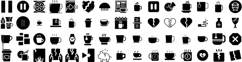 Set Of Break Icons Isolated Silhouette Solid Icon With Vector, Woman, Break, International, Female, People, Design Infographic Simple Vector Illustration Logo Set Of Break Icons Isolated Silhouette Solid Icon With Vector, Woman, Break, International, Female, People, Design Infographic Simple Vector Illustration Logo
