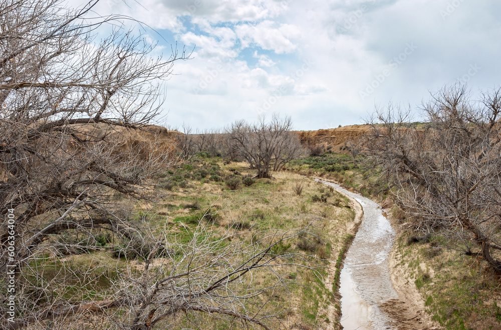 The Chaco Canyon at Chaco Culture National Historical Park The Chaco Canyon at Chaco Culture National Historical Park