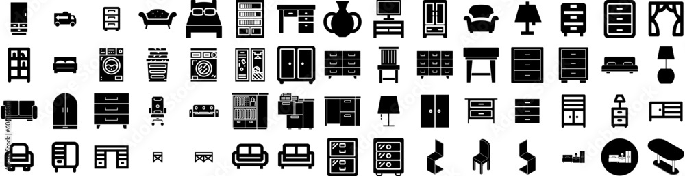 Set Of Furniture Icons Isolated Silhouette Solid Icon With Furniture, Interior, Home, Living, Table, Room, Design Infographic Simple Vector Illustration Logo Set Of Furniture Icons Isolated Silhouette Solid Icon With Furniture, Interior, Home, Living, Table, Room, Design Infographic Simple Vector Illustration Logo