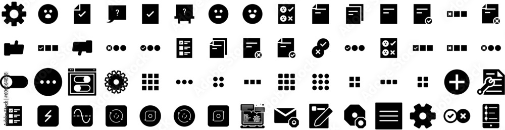 Set Of Option Icons Isolated Silhouette Solid Icon With Business, Sign, Concept, Choice, Option, Vector, Symbol Infographic Simple Vector Illustration Logo Set Of Option Icons Isolated Silhouette Solid Icon With Business, Sign, Concept, Choice, Option, Vector, Symbol Infographic Simple Vector Illustration Logo