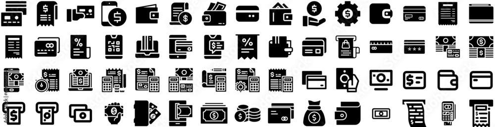 Set Of Payment Icons Isolated Silhouette Solid Icon With Smartphone, Money, Business, Payment, Mobile, Phone, Finance Infographic Simple Vector Illustration Logo Set Of Payment Icons Isolated Silhouette Solid Icon With Smartphone, Money, Business, Payment, Mobile, Phone, Finance Infographic Simple Vector Illustration Logo