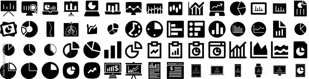 Set Of Chart Icons Isolated Silhouette Solid Icon With Diagram, Chart, Business, Data, Illustration, Vector, Graph Infographic Simple Vector Illustration Logo Set Of Chart Icons Isolated Silhouette Solid Icon With Diagram, Chart, Business, Data, Illustration, Vector, Graph Infographic Simple Vector Illustration Logo