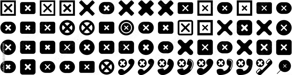 Set Of Delete Icons Isolated Silhouette Solid Icon With Trash, Design, Web, Icon, Vector, Symbol, Delete Infographic Simple Vector Illustration Logo Set Of Delete Icons Isolated Silhouette Solid Icon With Trash, Design, Web, Icon, Vector, Symbol, Delete Infographic Simple Vector Illustration Logo