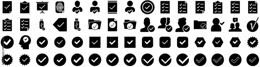 Set Of Accept Icons Isolated Silhouette Solid Icon With Background, Icon, Vector, Acceptance, Red, Illustration, Concept Infographic Simple Vector Illustration Logo Set Of Accept Icons Isolated Silhouette Solid Icon With Background, Icon, Vector, Acceptance, Red, Illustration, Concept Infographic Simple Vector Illustration Logo