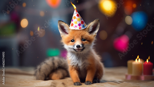 fox in the night birthday