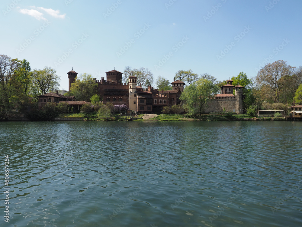 Obraz premium Medieval Castle in Turin