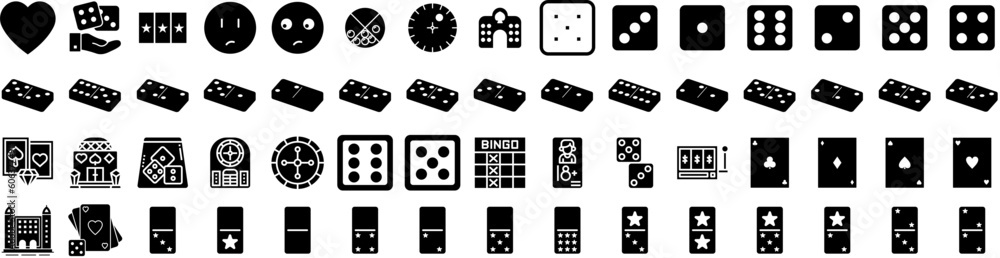 Set Of Gambling Icons Isolated Silhouette Solid Icon With Gambling, Play, Money, Casino, Gamble, Game, Poker Infographic Simple Vector Illustration Logo Set Of Gambling Icons Isolated Silhouette Solid Icon With Gambling, Play, Money, Casino, Gamble, Game, Poker Infographic Simple Vector Illustration Logo