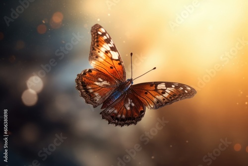 Radiant Butterfly Bathed in Sunlight © Arthur