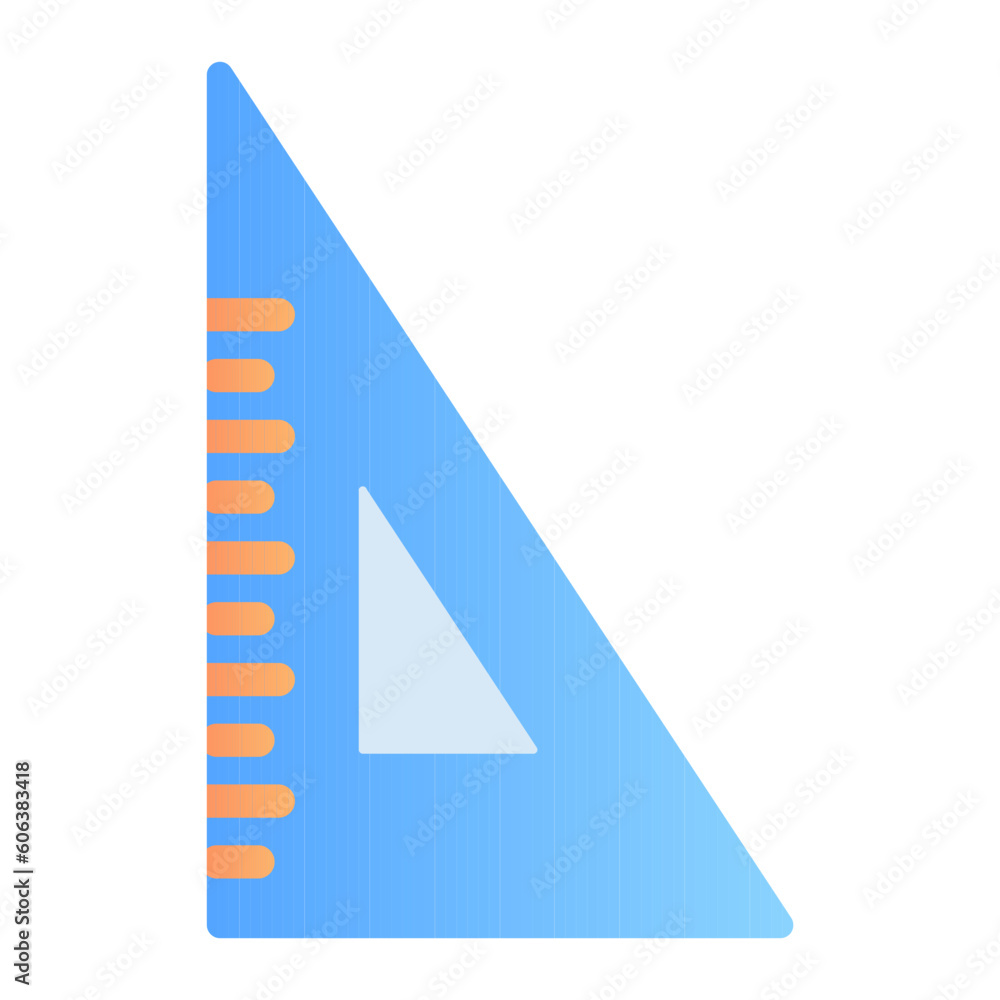 Ruler Icon represents precision, measurement, and alignment, symbolizing accuracy and control in various fields