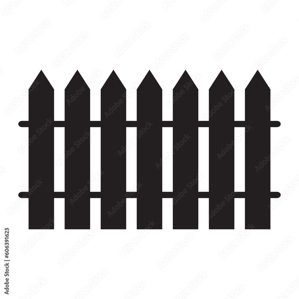 fence icon vector fence icon vector
