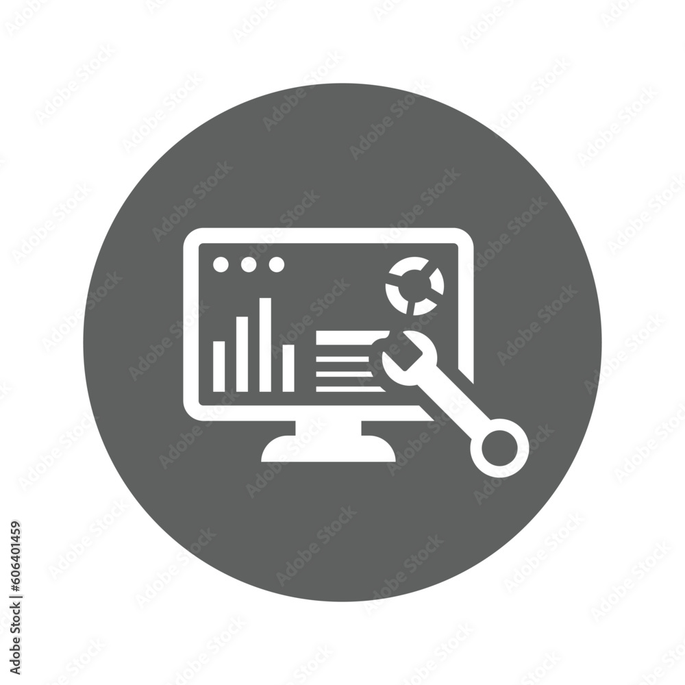 Repair, seo, website, optimization, tool icon. Repair, seo, website, optimization, tool icon.