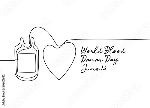 line art of world blood donor day good for world blood donor day celebrate. line art. illustration.