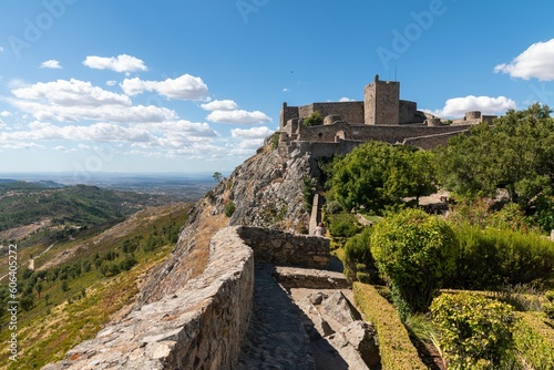 Marvao Castle in the village of Marvao in the district of Portalegre, Portugal