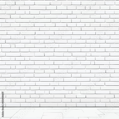 Vector background of a brown brick wall. Vector