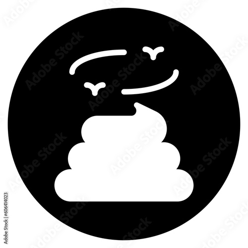 poo glyph icon