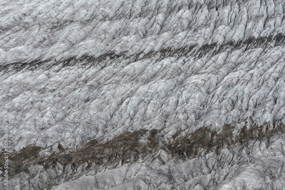 Closeup shot of Aletsch Glacier Closeup shot of Aletsch Glacier