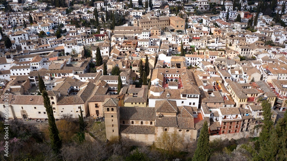 Rooftops, Granada, Spain