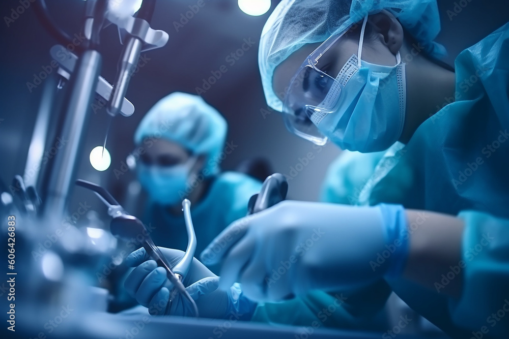 Dental activity in the room, generative ai Dental activity in the room, generative ai