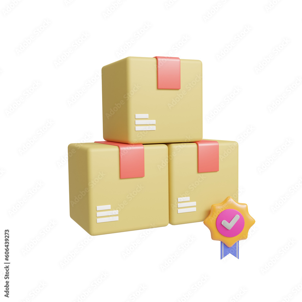 Obraz premium packaging quality control